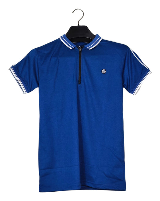 Aura Imported zipper Polo